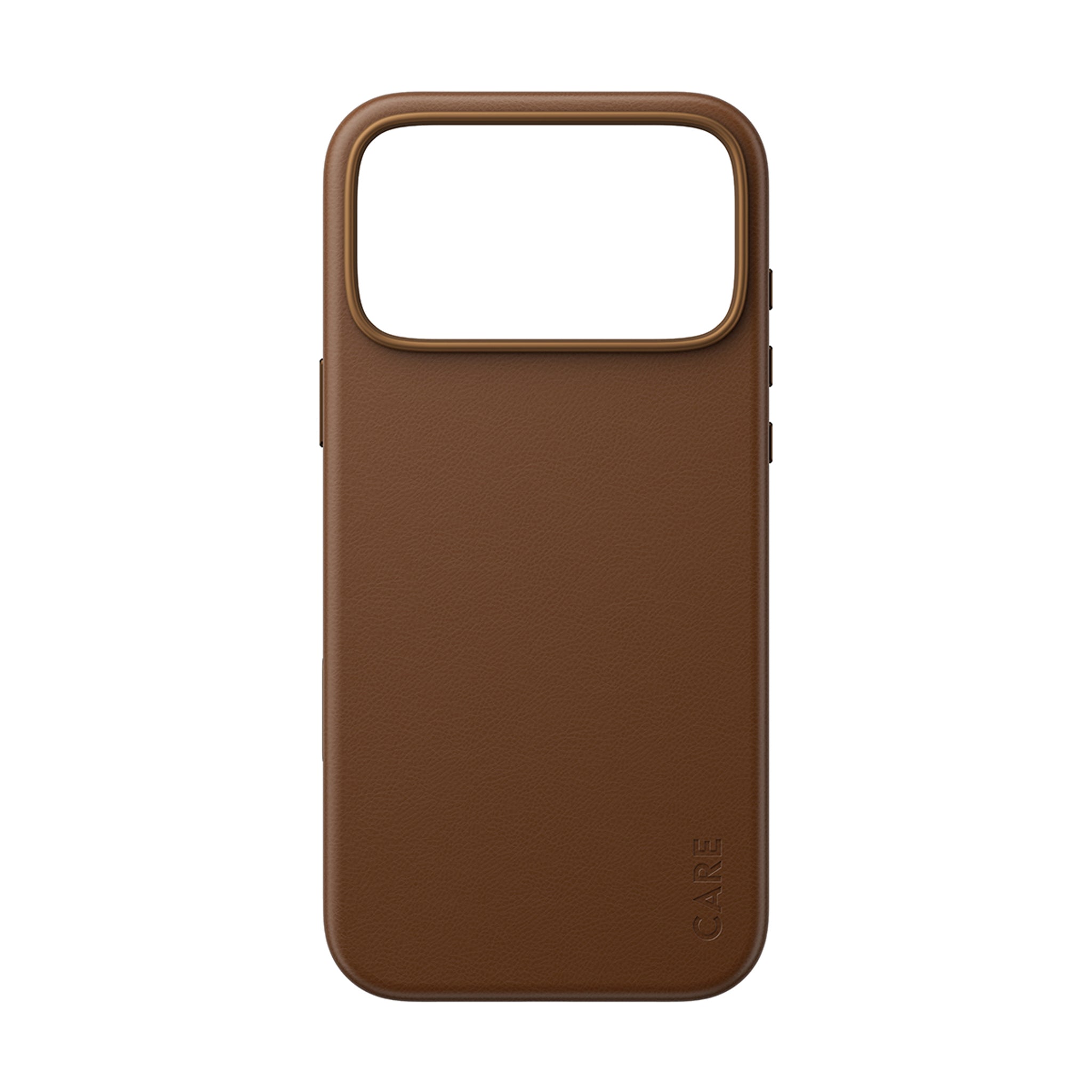 CARE™ by PanzerGlass® Solo Vegan Leather Case Brown w. MagSafe iPhone 18 Pro Max | 17 Pro Max